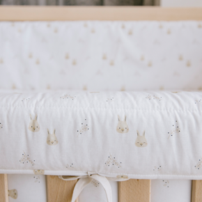 Kit Edredão + Protetor Berço Rabbits 