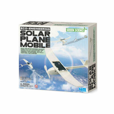 Construa um avião movido a energia solar