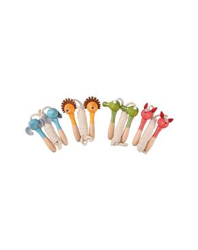 Expositor De Madeira Para Animais Da Selva - 8 Cordas 