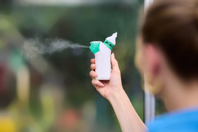 Aspirador nasal elétrico com spray 