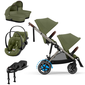 Pack E-Gazelle S + Assento Extra Gazelle S + Cloud G3 (x2) + Alcofa Gazelle S (x2)