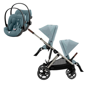 Pack Gazelle S + Assento Extra Gazelle S + Cloud G i-Size (x2) 