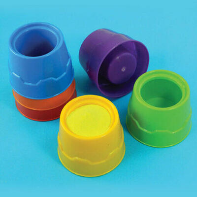 Mini potes de plástico