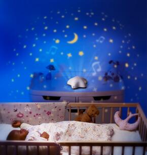Projetor Estrela Bege