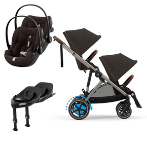 Pack E-Gazelle S + Assento Extra Gazelle S + Cloud G3 (x2) + Base G3 (x2)