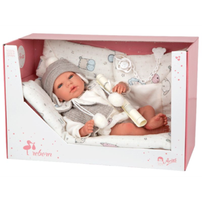 BONECA REBORN VEGA 40 CM  REF 98075