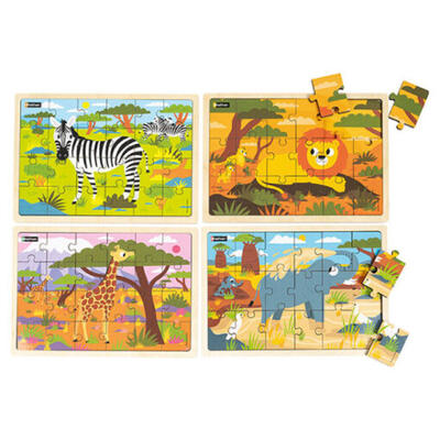 Puzzles Os animais da savana