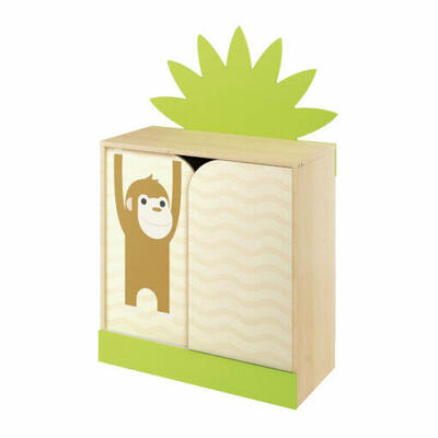 Guarda-roupa com porta deslizante Monkey Jungle