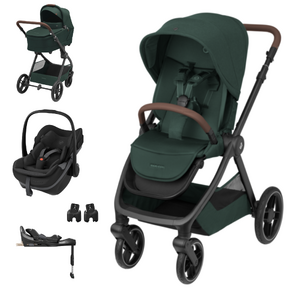 Pack Oxford + (carrinho + alcofa) + Pebble Slide Pro + Adaptadores = Oferta FamilyFix Slide Pro
