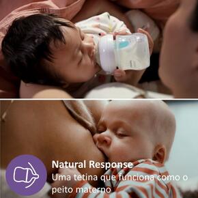 Biberão Natural Response AirFree 125ml - Philips Avent