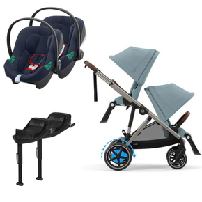 Pack e-Gazelle S + Segundo Assento Gazelle S + Aton B2(x2) + Base One(x2)