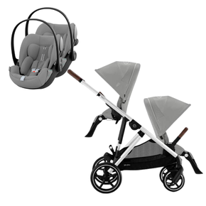 Pack Gazelle S + Assento Extra Gazelle S + Cloud G i-Size (x2) 