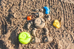 Lot De 4 Moules En Sable