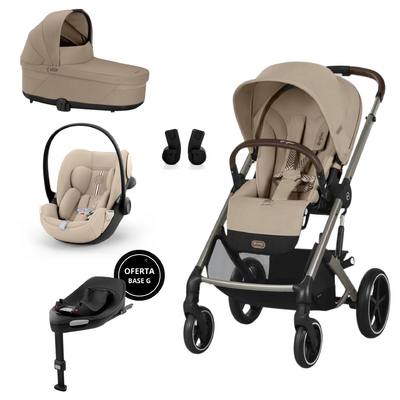 Pack Novo Balios S Lux + Cloud G3 + Alcofa S Lux + Adaptadores = Oferta Base G3 
