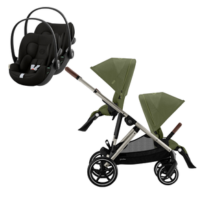 Pack Gazelle S + Assento Extra Gazelle S + Cloud G i-Size (x2) 