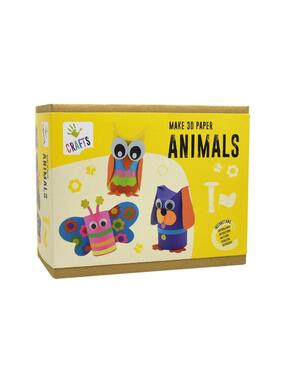 Faça animais de papel 3D