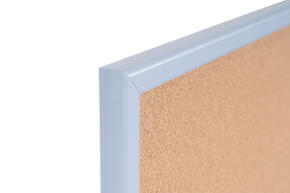 Tabela de cortiça com moldura pastel - Azul