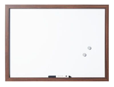 Quadro branco magnético ótimo - Noz