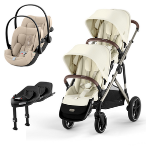 Pack Gazelle S + Assento Extra Gazelle S + Cloud G3 (x2) + Base G3 (x2)