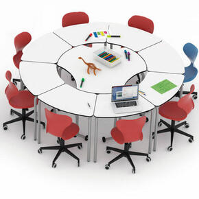 Mesa Escolar Colaborativa Octa