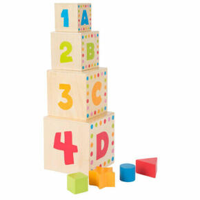 Cubos de empilhamento ABC