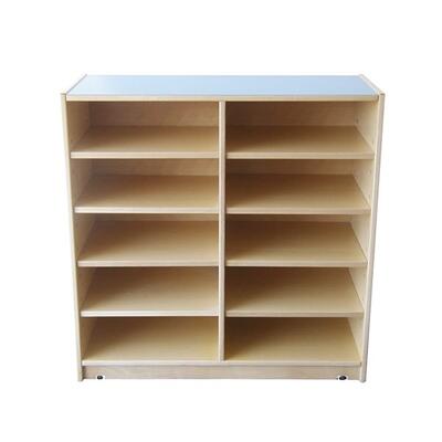 Armário cacifo aberto