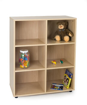 Móvil Intermedia - Estante Con 6 Estantes