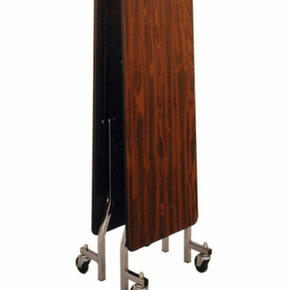 Mesa de seminário dobrável e móvel