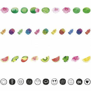 Doodles de adesivos Washi