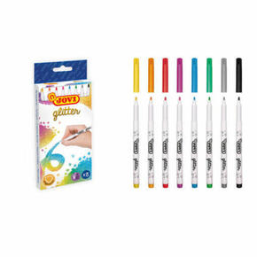 Marcadores brilhantes 8 cores