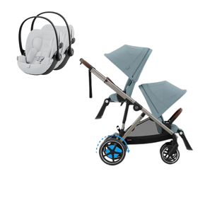 Pack e-Gazelle S + Segundo Assento Gazelle S + Cloud G i-Size (x2)