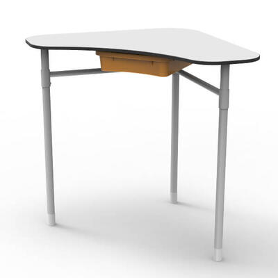 Subtampo DESK21 c/tabuleiro ERGOS Tray