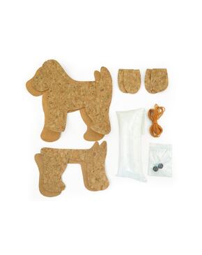 Faça o seu próprio cachorrinho de cortiça