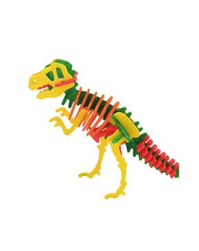 Esqueleto De Dinossauro De Madeira