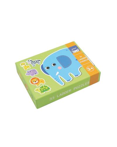 Puzzle de Escada - Animais Da Floresta