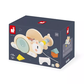 Carrinho de cubo de caracol doce casulo