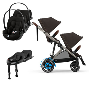 Pack E-Gazelle S + Assento Extra Gazelle S + Cloud G3 (x2) + Base G3 (x2)
