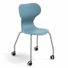 Cadeira escolar Mia Castors com rodas