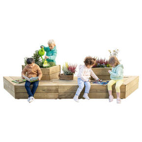 Vaso de plantas com 29 cm de altura – Linha Oasis