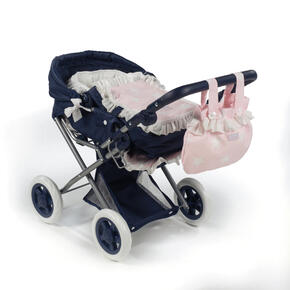 Carrycot And Chassis Navy Small Carlota