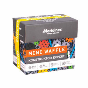 Conjunto de construção especialista Marioinex Mini Waffles 301 peças