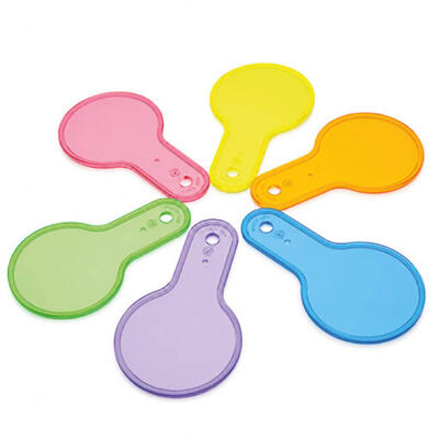Paletas de cores translúcidas – 6 peças