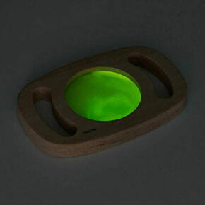 Espelho de mão brilhante