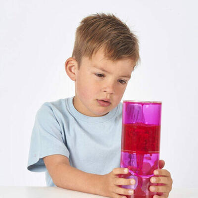 Tubo sensorial com líquido grande