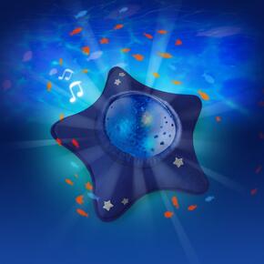 Projetor peluche estrela