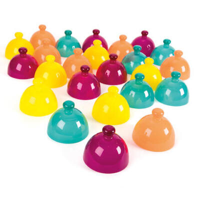 Cápsulas de classificação translúcidas