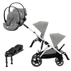 Pack Gazelle S + Assento Extra Gazelle S + Cloud G i-Size (x2) + Base G (x2) 