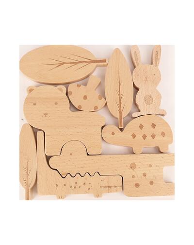 Puzzle de Design De Madeira