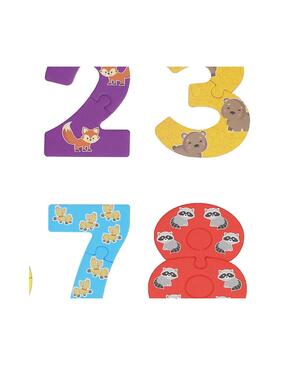 Números de puzzle engraçados