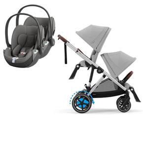 Pack e-Gazelle S + Assento Extra Gazelle S + Cloud T i-Size (2x)